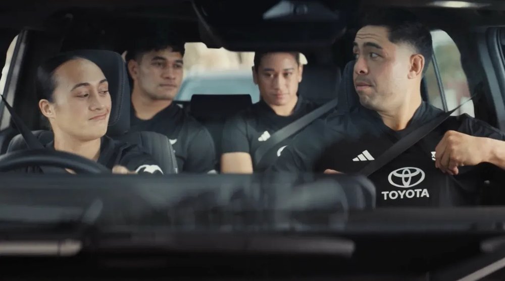 Toyota New Zealand campaign turning local streets into outdoor billboards 2025